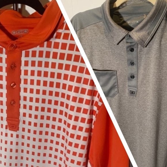 Bundle of 2 Ogio golf shirts - Picture 1 of 11